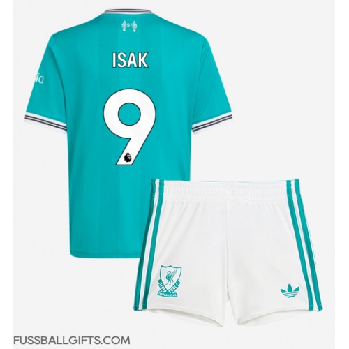 Liverpool Alexander Isak #9 Fußballbekleidung 3rd trikot Kinder 2025-26 Kurzarm (+ kurze hosen)